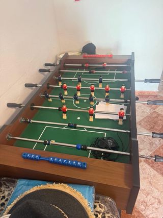 Futbolín de mesa