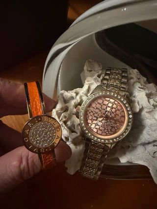 Set Orologio e Bracciale Stile BVLGARI