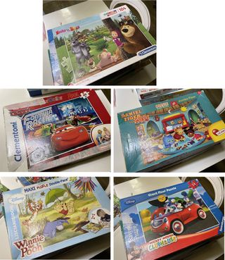 Puzzle - Set composto da 11 puzzle