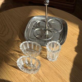 Juego para condimentos Vintage InoxPran