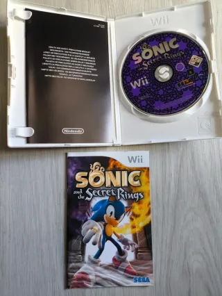 Juego Sonic and the Secret Rings Nintendo Wii pal