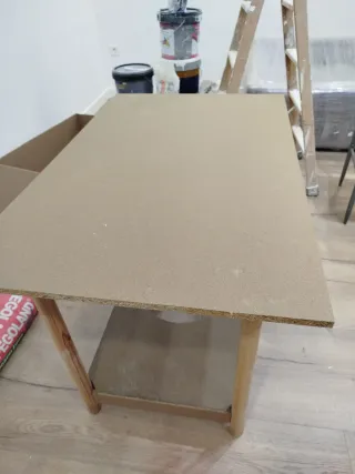 Mesa de camilla rectangular