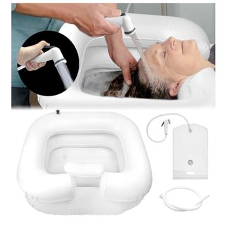 Lavacabezas Hinchable para Baño