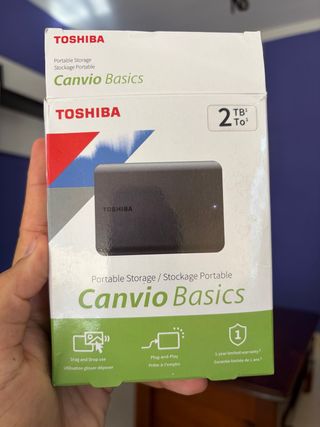 Disco Duro Externo Toshiba Canvio Basics 2TB