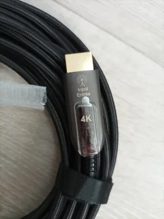 Cable HDMI trenzado fibra óptica 10m alta velocida