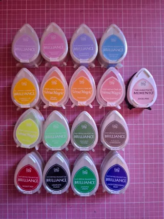 Tintas para Scrapbooking Brilliance y VersaMagic