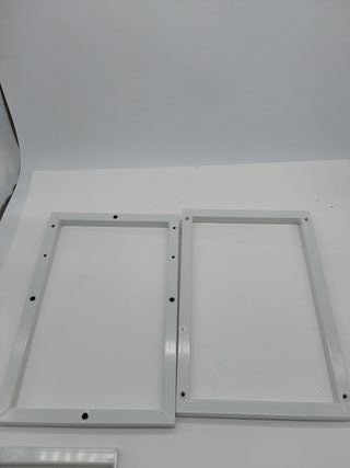 HOOBRO Mesa Auxiliar de Sofá en Forma de C Plegable, Mesa Pequeña de Centro de Estilo Industrial, Mesa de Café con Estante de Al