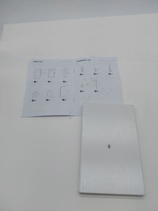 HOOBRO Mesa Auxiliar de Sofá en Forma de C Plegable, Mesa Pequeña de Centro de Estilo Industrial, Mesa de Café con Estante de Al