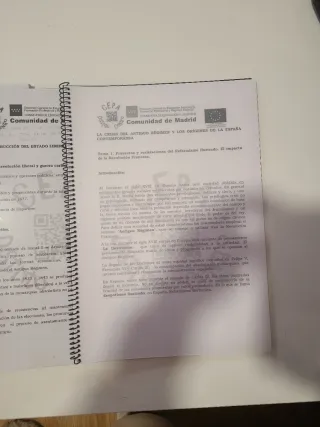 Todo el temario de Historia de España