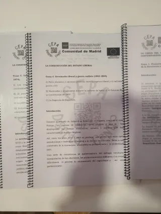 Todo el temario de Historia de España