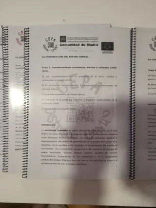 Todo el temario de Historia de España