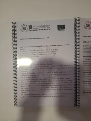 Todo el temario de Historia de España