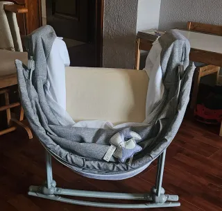 Moisés Minicuna Kinderkraft Gris