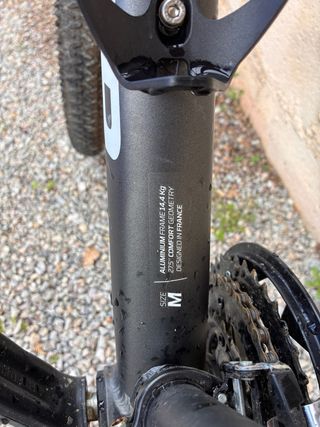 Bicicleta Rockrider ST 520 V2 Gris 27.5 talla M