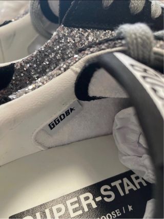 Zapatillas Glitter Star Negras talla 40