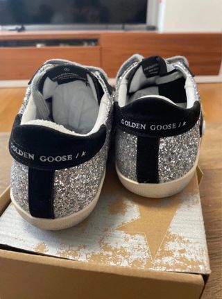 Zapatillas Glitter Star Negras talla 40