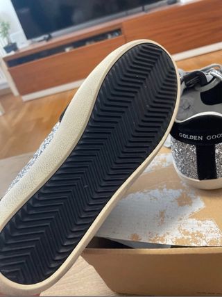 Zapatillas Glitter Star Negras talla 40