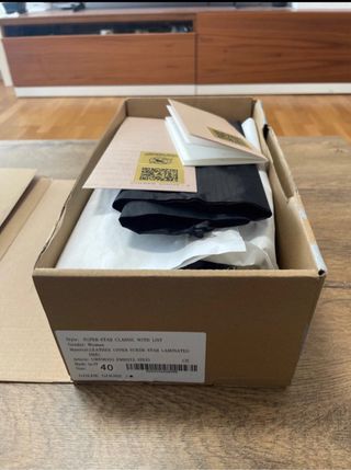 Zapatillas Glitter Star Negras talla 40