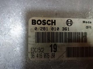 Centralita del motor Peugeot 9641607680 0281010361