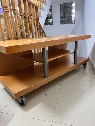 Mueble rack de tv madera
