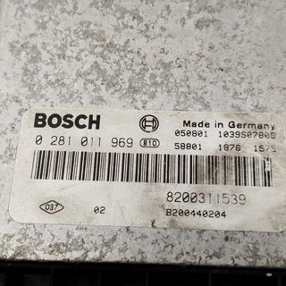 Centralita del motor Renault Laguna 0281011969 8200311539 8200440204