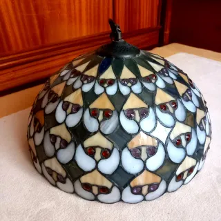 Lampara de techo estilo Tiffany