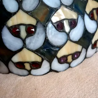 Lampara de techo estilo Tiffany