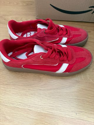 Zapatillas Stradivarius Rojas Talla 38