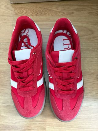 Zapatillas Stradivarius Rojas Talla 38