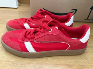 Zapatillas Stradivarius Rojas Talla 38