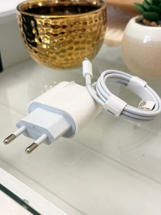 Cargador Apple iPhone Lightning Blanco