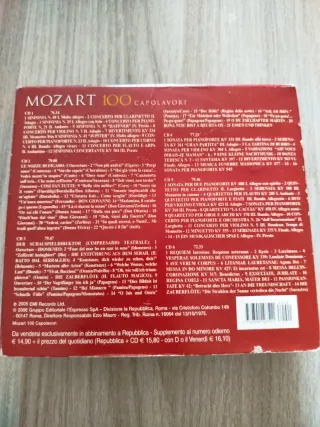 Cofanetto Mozart 100 - 250° Anniversario 6 CD