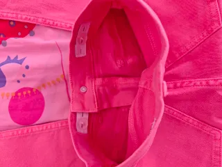 Pantalón vaquero Zara niña rosa