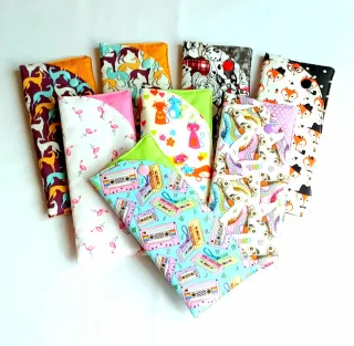 Funda protectora tematica para gafas algodon 100%