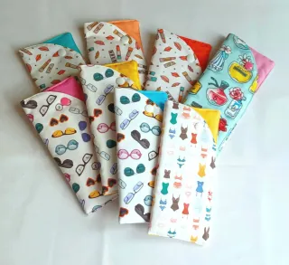 Funda protectora tematica para gafas algodon 100%