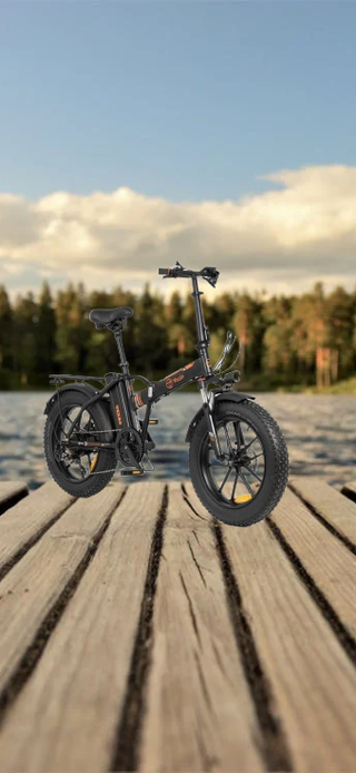 Bicicleta eléctrica Fat Bike con batería nueva