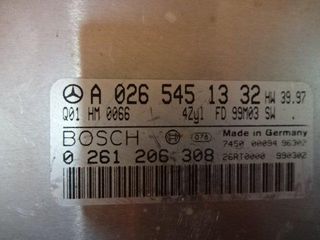 Centralita del motor Mercedes CLK A0265451332 0261206308