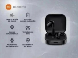 Auriculares Xiaomi Redmi Buds 6 Active Negros