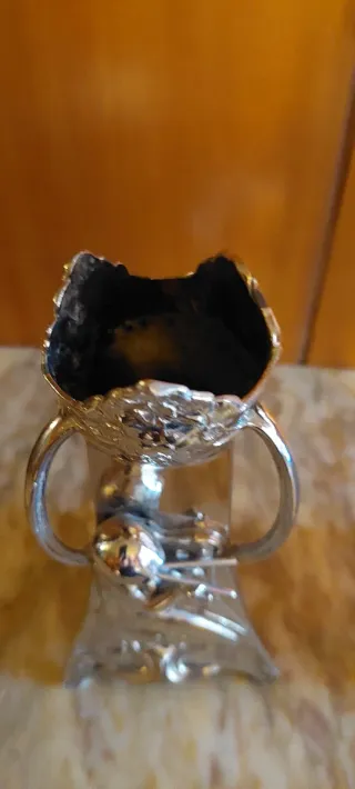 Pareja de candelabros art nouveau