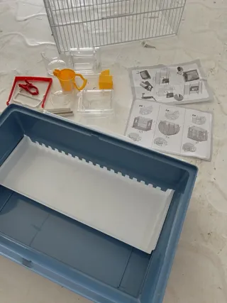 Gabbia Ferplast Rettangolare per Piccoli Uccelli