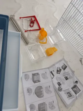 Gabbia Ferplast Rettangolare per Piccoli Uccelli