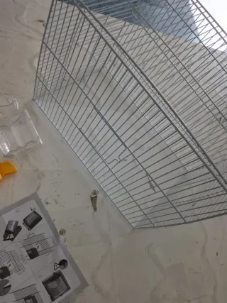 Gabbia Ferplast Rettangolare per Piccoli Uccelli