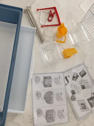 Gabbia Ferplast Rettangolare per Piccoli Uccelli