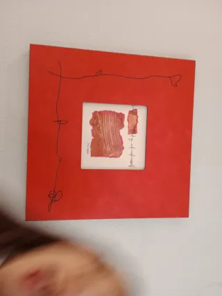 Cuadro abstracto de Luisa Duran