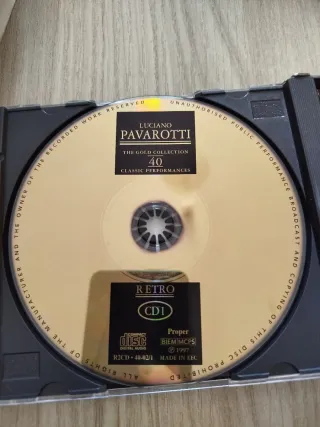 Cofanetto Pavarotti The Gold Collection