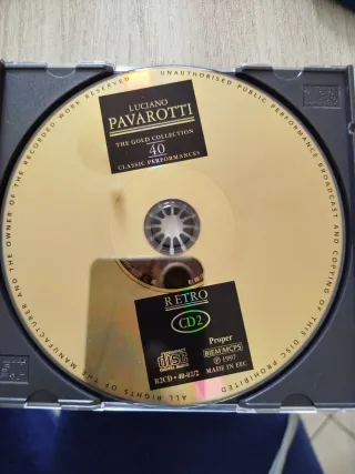 Cofanetto Pavarotti The Gold Collection
