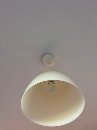 Lámpara de techo colgante blanca