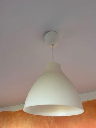 Lámpara de techo colgante blanca