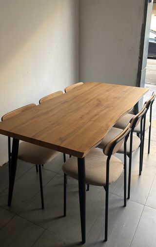 NUEVO, A ESTRENAR!!! - Mesa Comedor + 6 Sillas