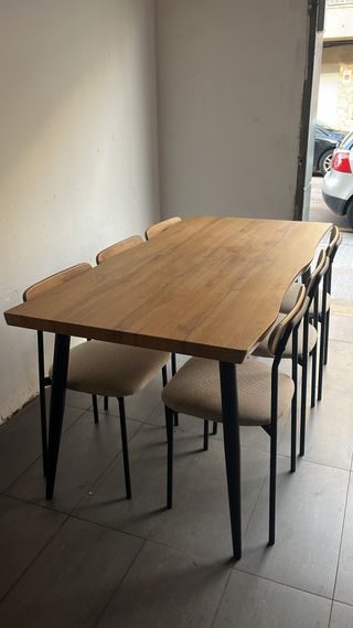 NUEVO, A ESTRENAR!!! - Mesa Comedor + 6 Sillas
